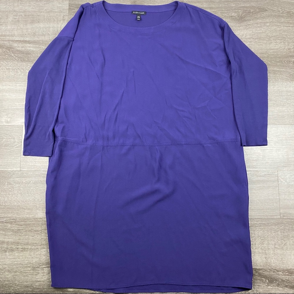 Eileen Fisher Silk Tunic Dress